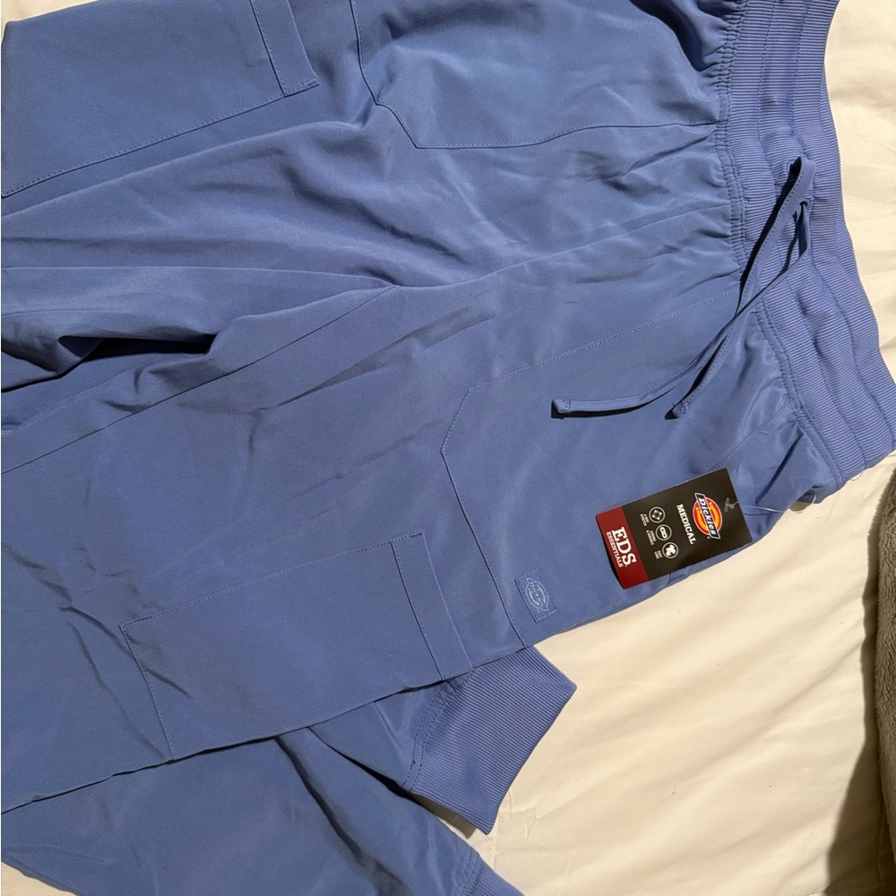 Dickies blue XS scrubs, new with tags